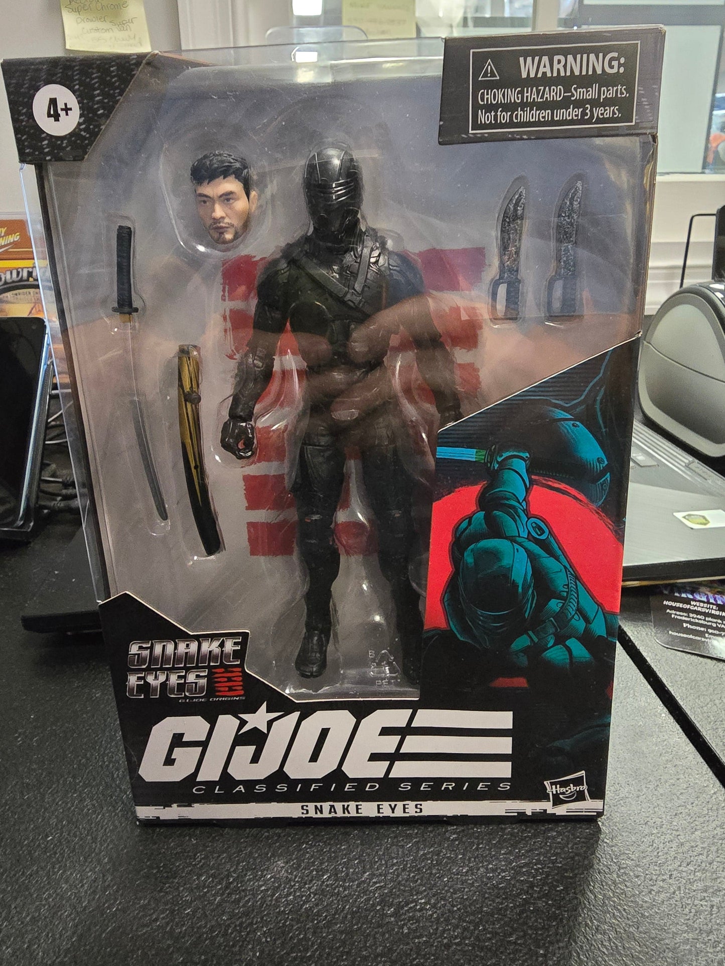 G.I. Joe Classified Series Snake Eyes - House of Cars Virginia