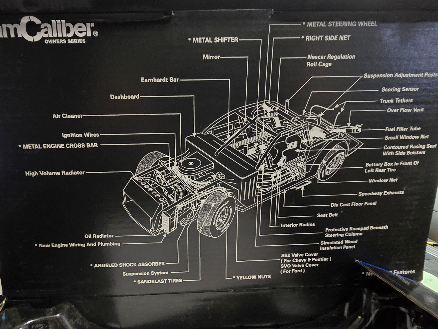 2002 Team Caliber #99 Jeff Burton Citgo Bass Masters Classic 1/24 scale Ford Taurus - House of Cars Virginia