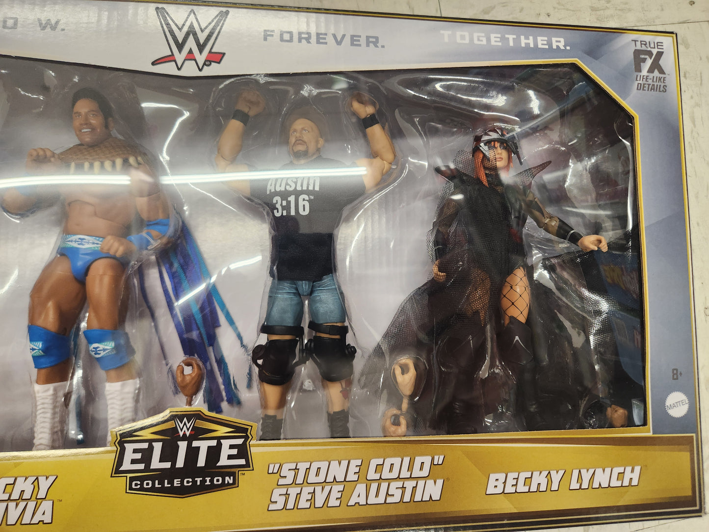 WWE Elite Collection Then Now Forever Together 6 Action Figure 4 Pack Mattel. - House of Cars Virginia