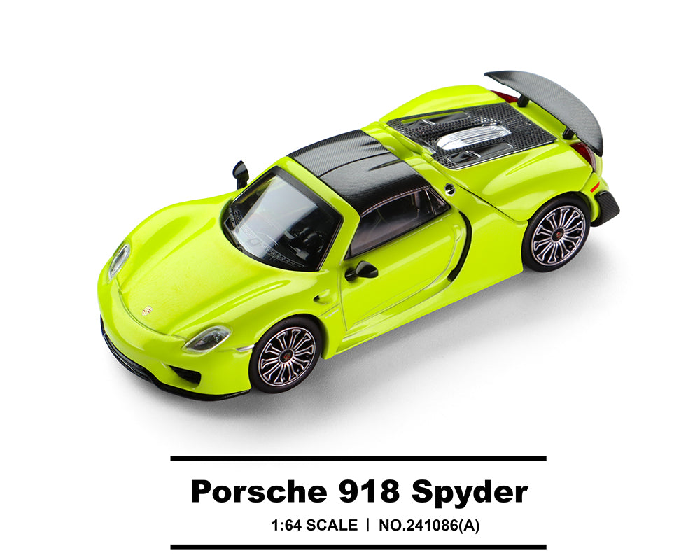 Trends Hobby 1:64 Porsche 918 Spyder – Acid Green – Limited Edition
