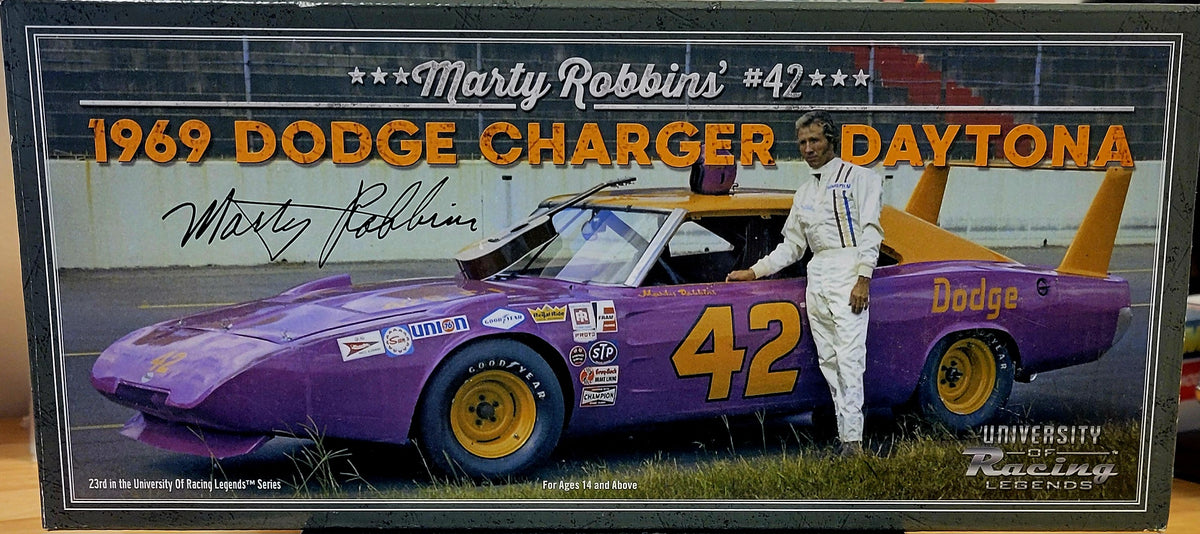 University of Racing Legends 1969 Dodge Charger Daytona Marty Robbins' #42