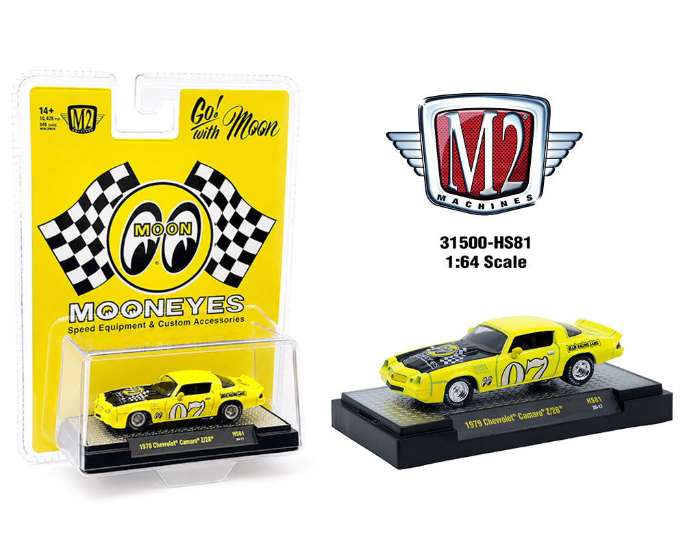 M2 Machines 1:64 1979 Chevrolet Camaro Z28 Mooneyes Speed