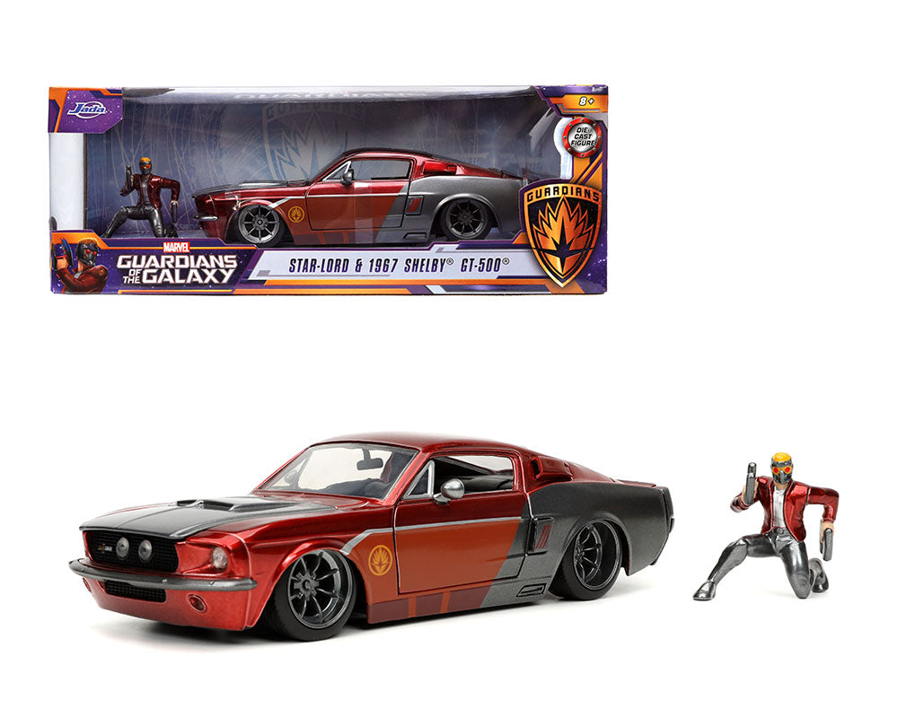 Jada 1:24 Star-Lord and 1967 Shelby GT500 – Marvel Guardians of the Galaxy – Hollywood Rides - House of Cars Virginia