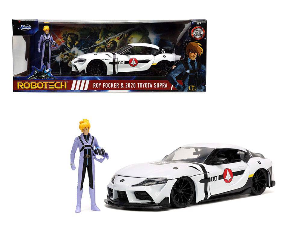 Jada 1:24 Roy Focker & 2020 Toyota Supra – Robotech – Hollywood Rides - House of Cars Virginia