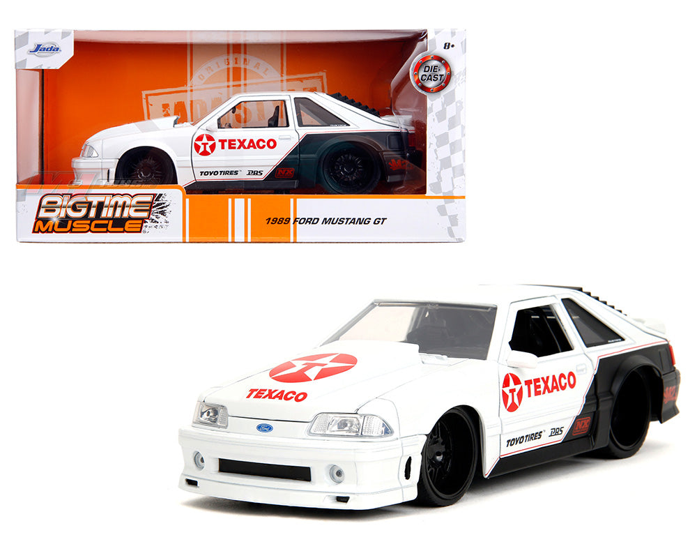 Jada Bigtime Muscle 1989 Ford Mustang GT 1/24 – Texaco - House of Cars Virginia