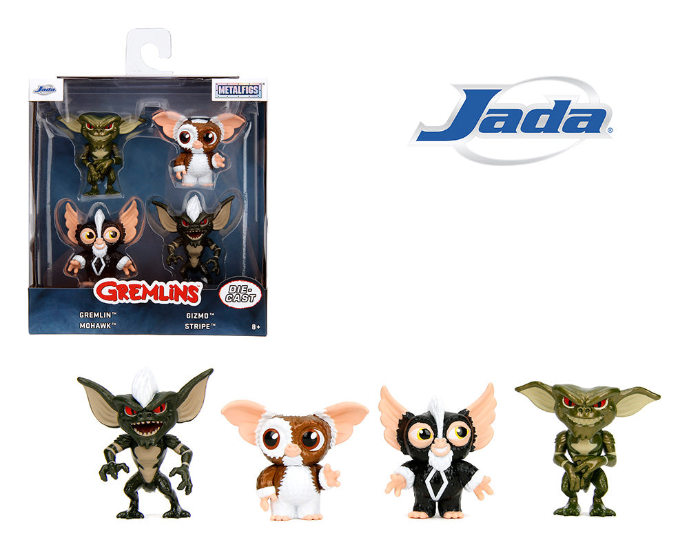 Jada 2.5″ MetalFigs Gremlins 4-Pack Figure Set - House of Cars Virginia