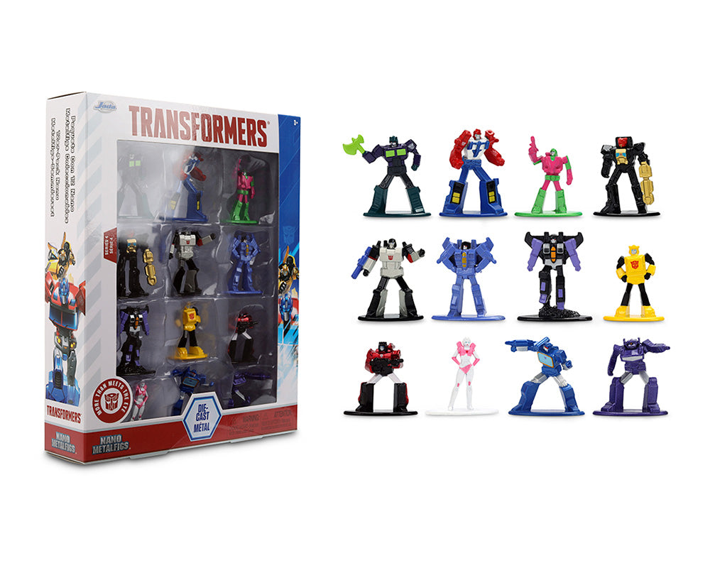 Jada Nano Metalfigs Transformers 12-Pack Series 4
