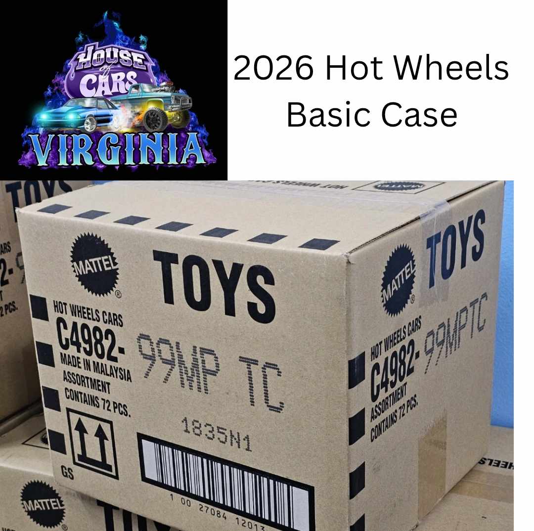 Pre-Order) Hot Wheels Basic 2026 Sealed Case G Case – House of