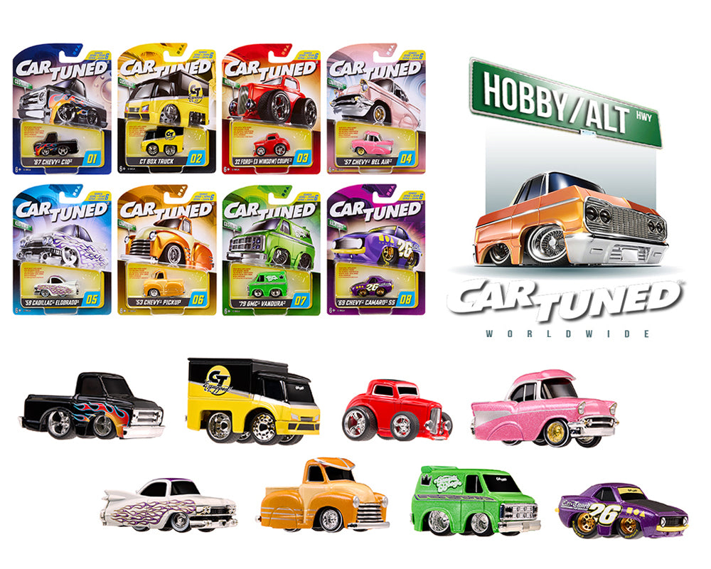 (Preorder) CarTuned 1:64 Series 6 Hobby Alternate 2026 Assortment of 8