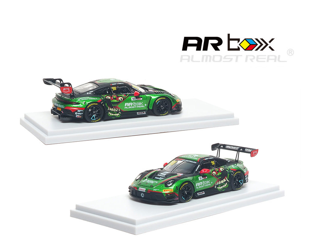 Almost Real 1:64 ARbox Porsche 911 GT3 R 2026 GT World Challenge Asia Mandalika #911 – Limited Edition