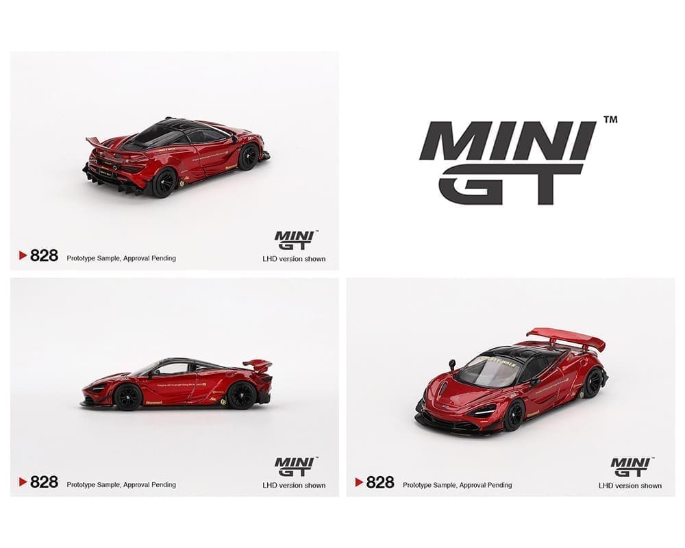 Mini GT 1:64 McLaren 720S LB-Works – Gem Red – LHD - House of Cars Virginia