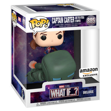 Funko POP! Marvel Studios: What If...? - Captain Carter And The Hydra Stomper #885