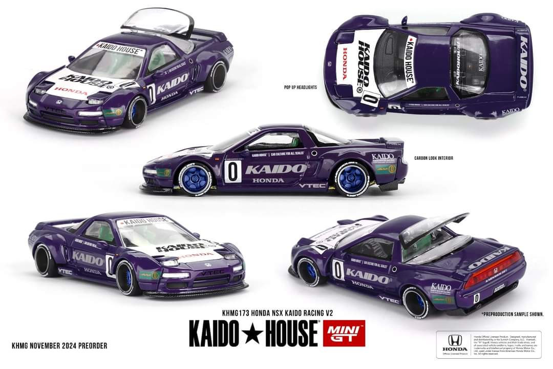 Kaido House Honda NSX Kaido Racing V2 Purple - House of Cars Virginia