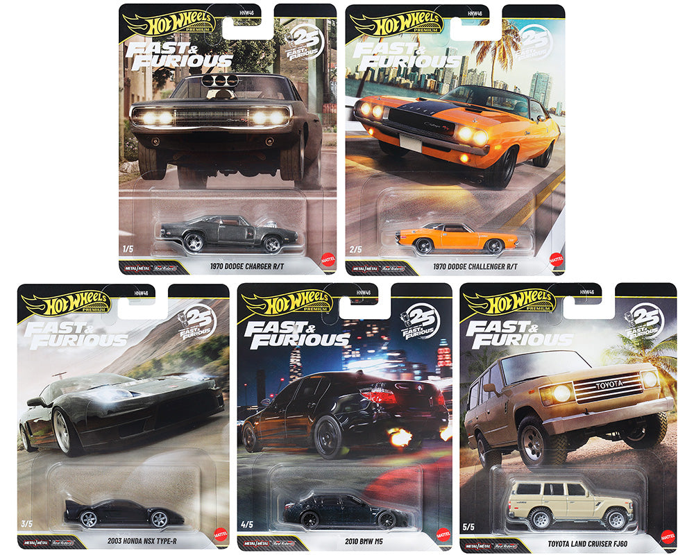 (Preorder) Hot Wheels 1:64 Fast & Furious 25Th Anniversary Premium 2026 Q Assortment sealed case