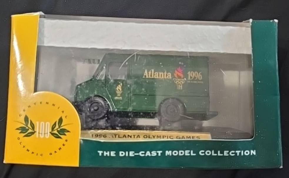 Atlanta 1996 Olympics Souvenir Die-Cast Model w/Display Case - House of Cars Virginia