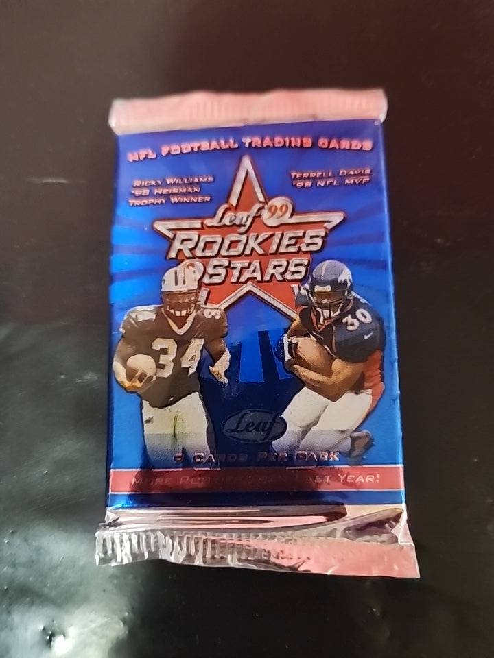 1999 Leaf Rookies & Stars Football 9 Card Pack NFL Cards - House of Cars Virginia