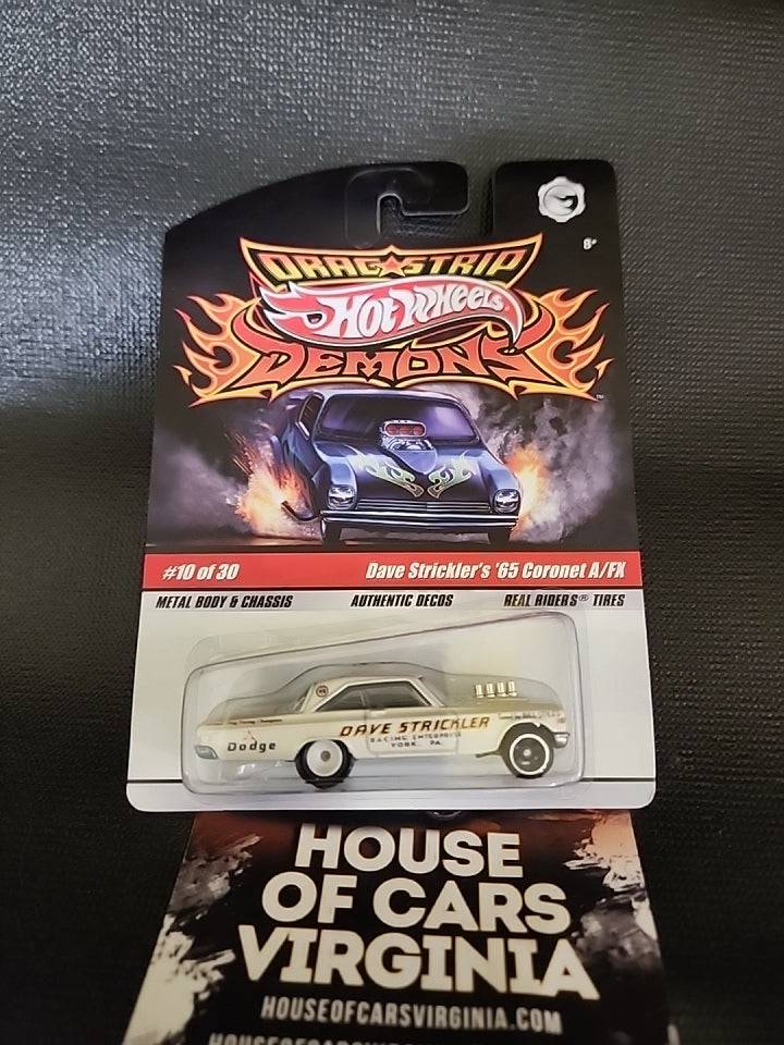 Hot Wheels Drag Strip Demons Dave Strickler’s ‘65 Coronet A/FX w/ Real Riders - House of Cars Virginia