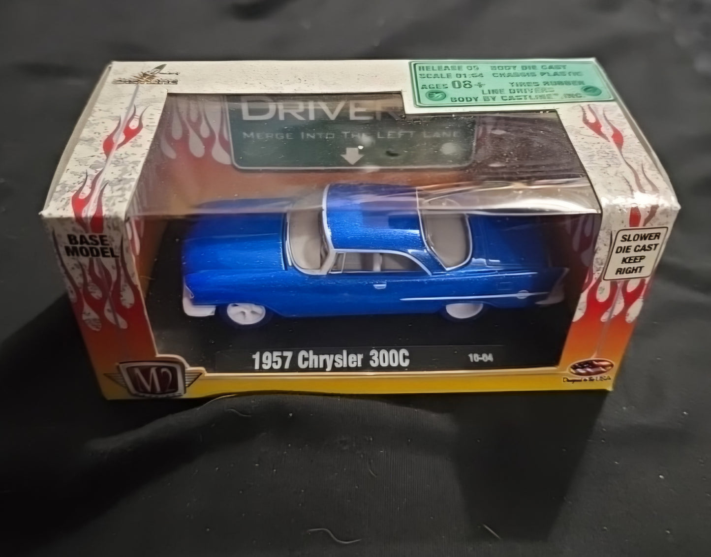 M2 Machines 1957 BLUE Chrysler 300C 1:64 Scale - House of Cars Virginia
