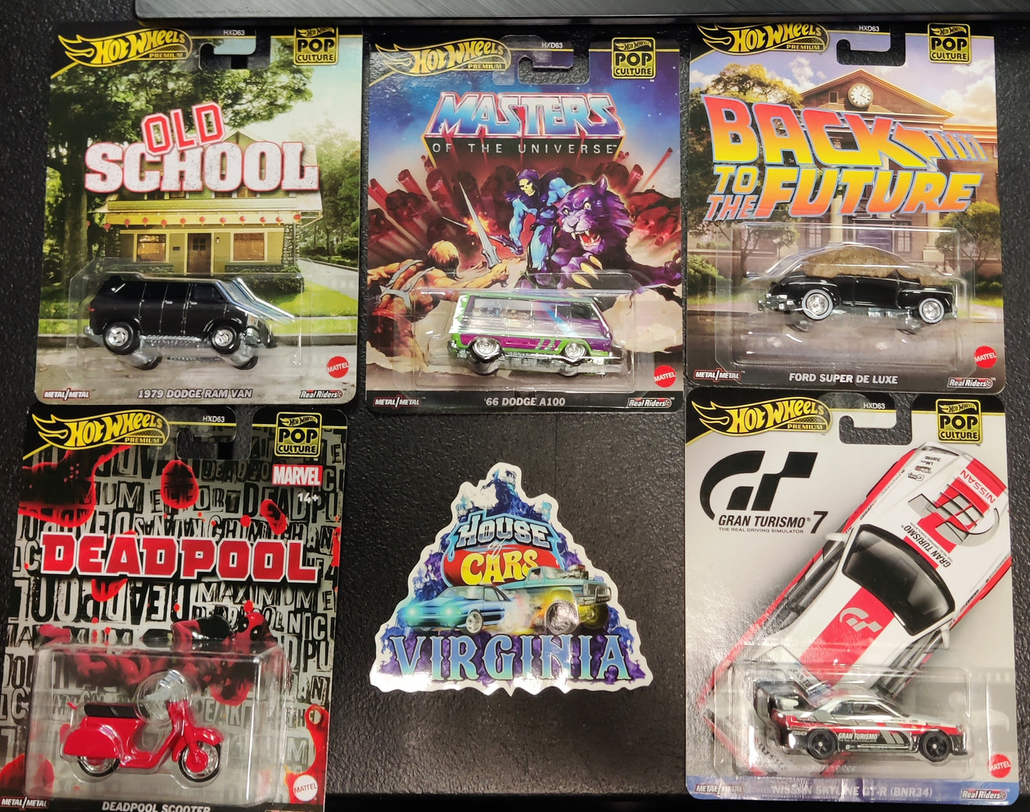 2025 Hot Wheels Pop Culture (1 set) - House of Cars Virginia