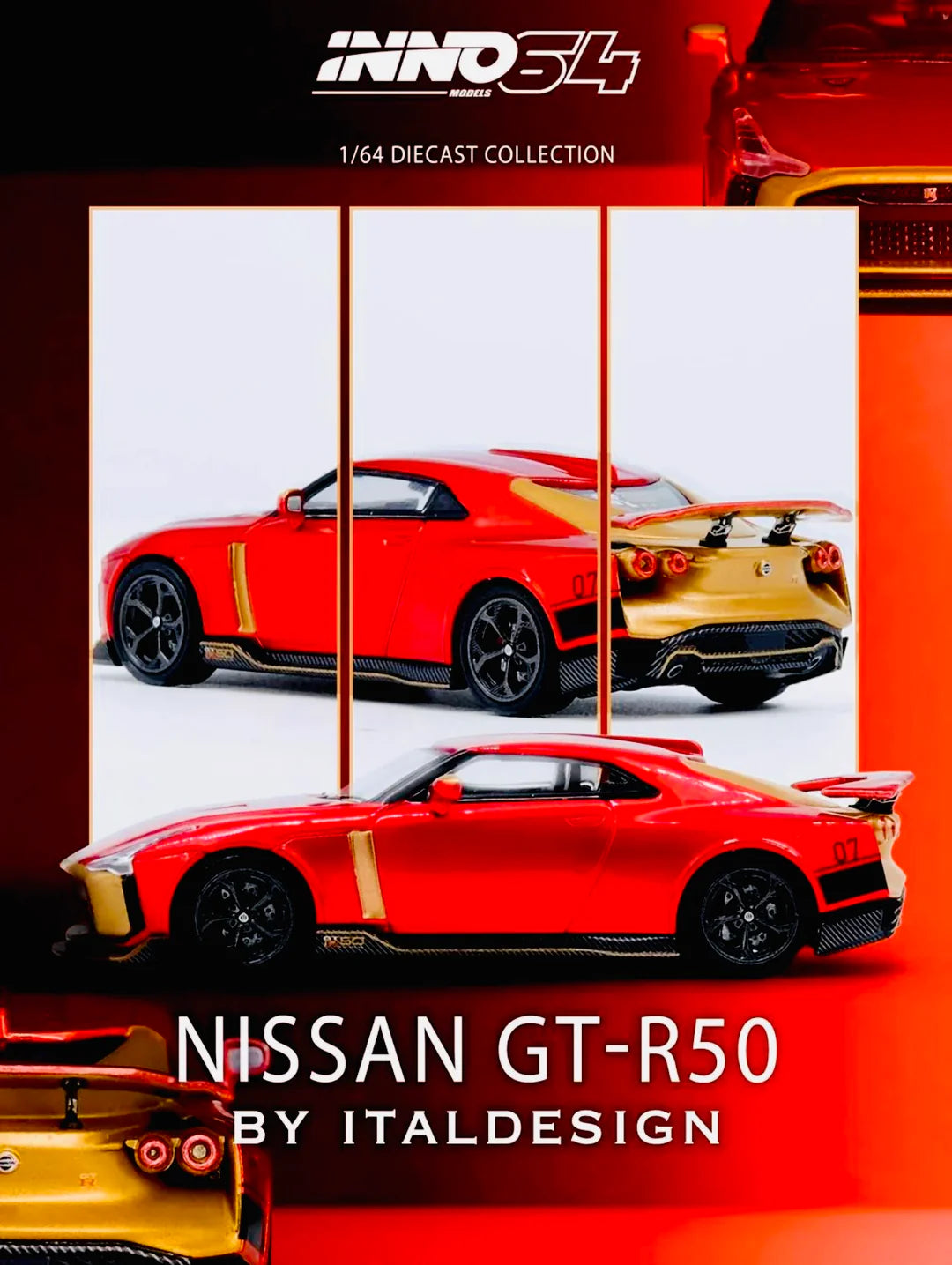 Inno64 Factory Sealed Nissan R50 GTR R50 by Italsedign