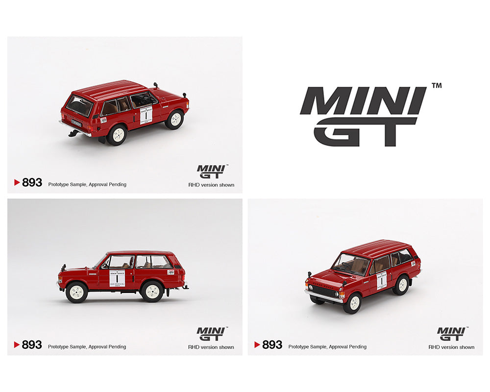 Mini GT 1:64 Range Rover 1971 International Hillrally Winner - House of Cars Virginia