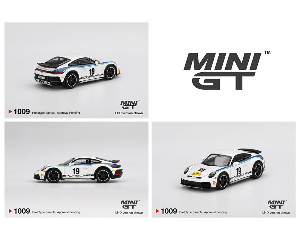 Mini GT 1:64 Porsche 911 Dakar Rally 1974 – White