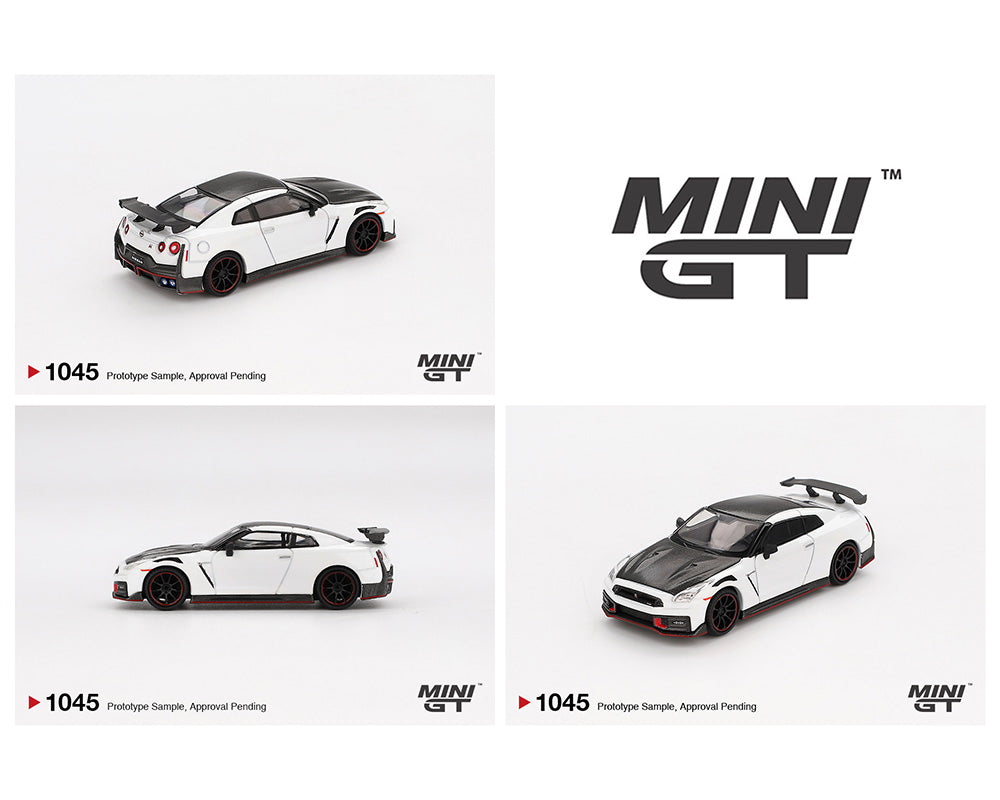 Mini GT 1:64 Nissan GT-R Nismo 2024 – Brilliant White Pearl - House of Cars Virginia