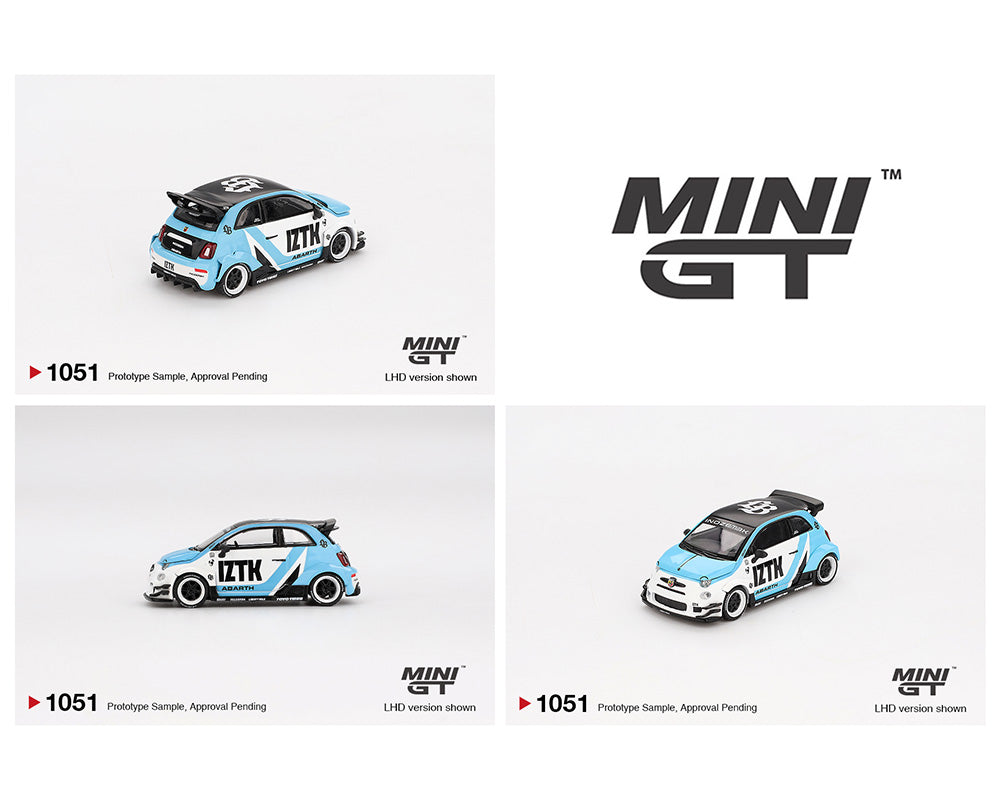 Mini GT 1:64 Abarth 595 LB-WORKS x Abas Works IZTK - House of Cars Virginia