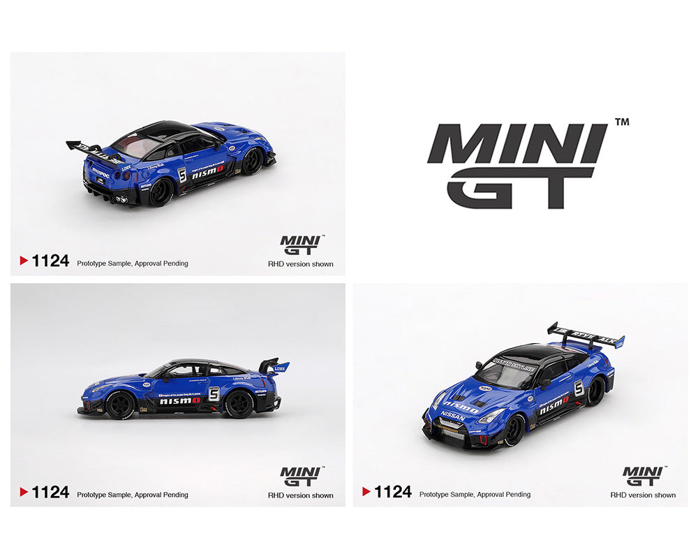 Mini GT 1:64 LB-Silhouette WORKS GT NISSAN 35GT-RR Ver.2 – Blue- Mijo Exclusives