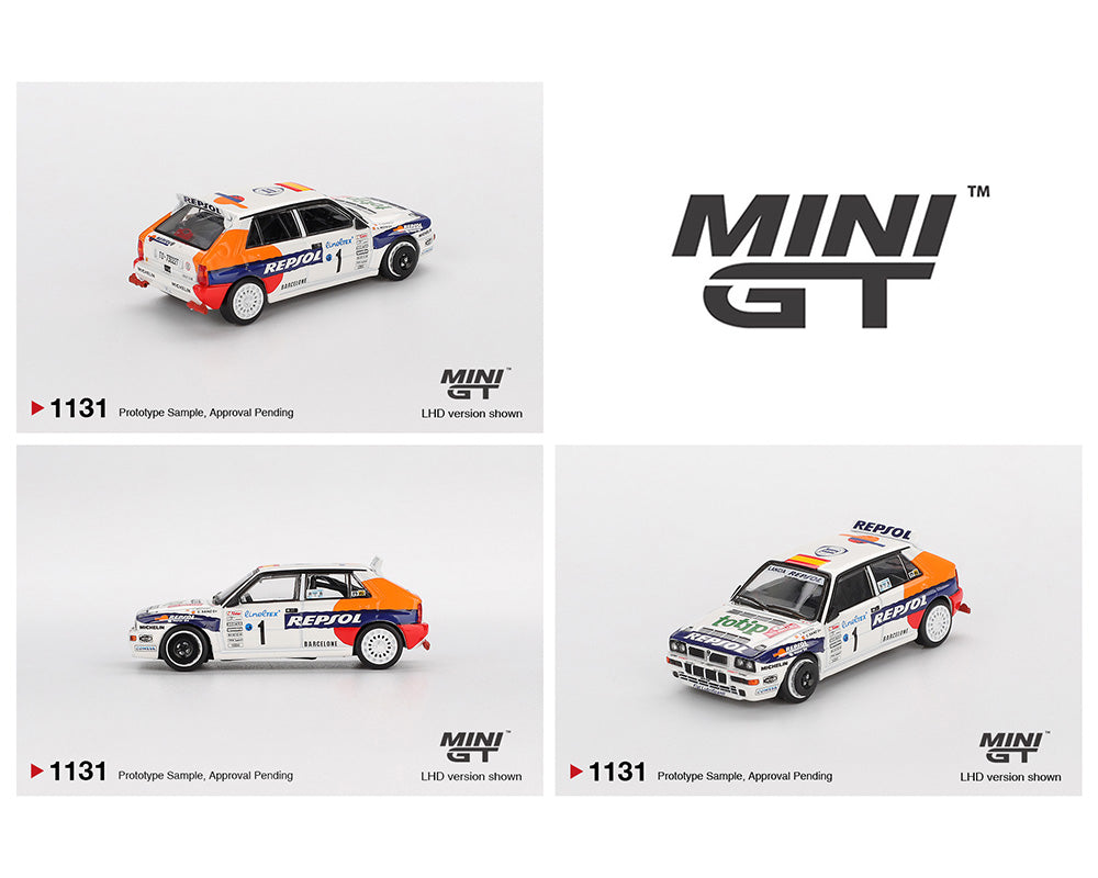 Mini GT 1:64 Lancia Delta HF Integrale Evoluzione #1 1993 Rallye Monte-Carlo- Limited Edition - House of Cars Virginia