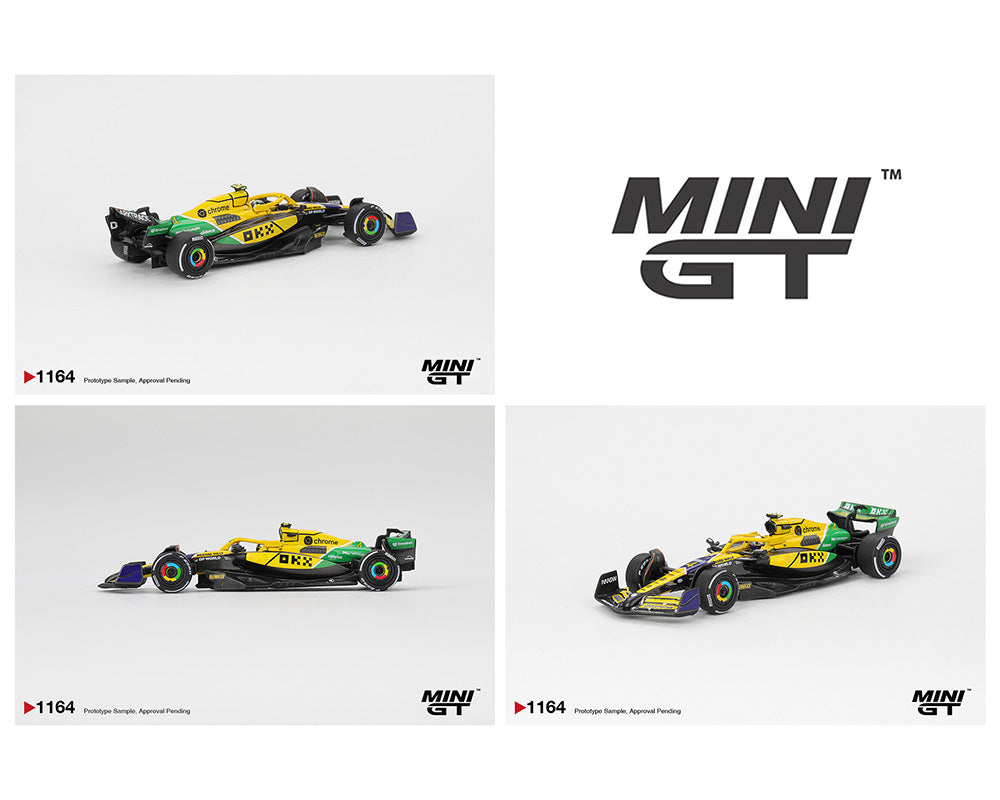Mini GT 1:64 McLaren MCL38 #4 Lando Norris 2024 F1 2024 Monaco GP - House of Cars Virginia