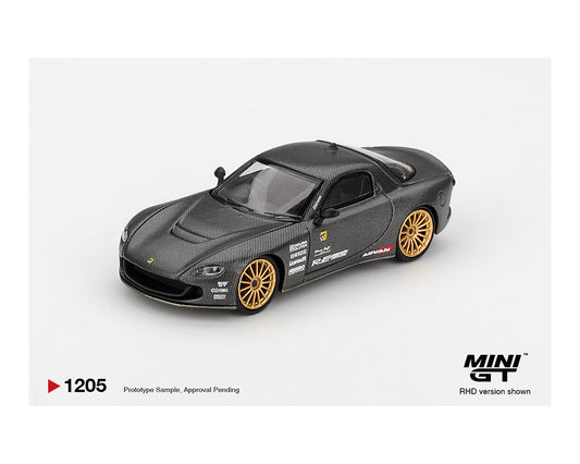 Mini GT 1:64 Mazda RX-7 RE-Amemiya Matsukiyo KOKU 3 Rotor NA-7 TAS 2025 Best Tuned Car Award – Carbon
