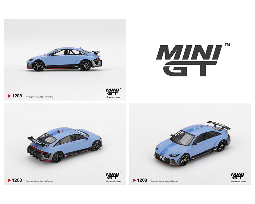 Mini GT 1:64 Hyundai RN22e (VP1) – Light Blue – Korea Exclusive - House of Cars Virginia