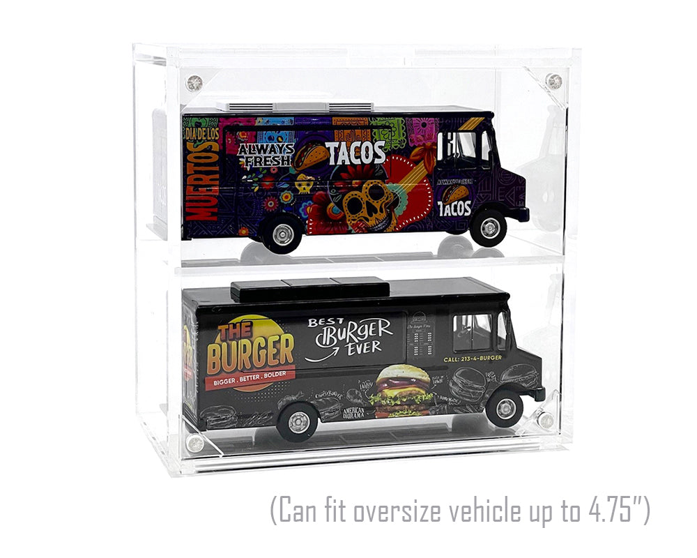 Showcase 1:64 2 Cars Desk Top Collector Display Case (5″x2.5″x4.75″) – acrylic - House of Cars Virginia