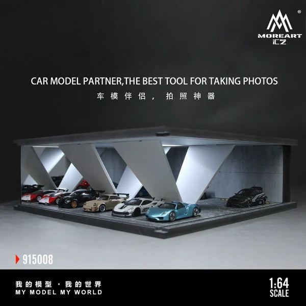 MoreArt 1:64 Underground Parking Garage Scene 08 MO915008