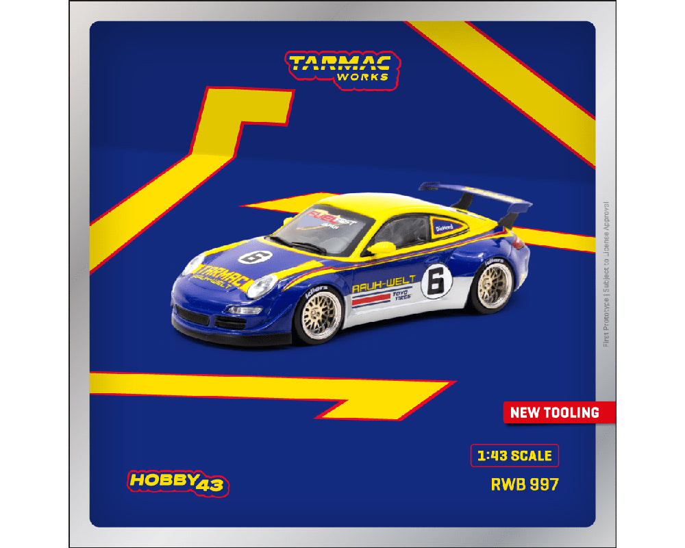 Tarmac Works 1:43 RWB 997 FuelFest Tokyo 2023 – Blue - House of Cars Virginia