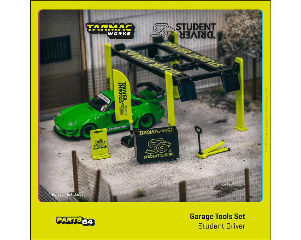 Tarmac Works 1:64 Garage Tools Set Student Driver - House of Cars Virginia