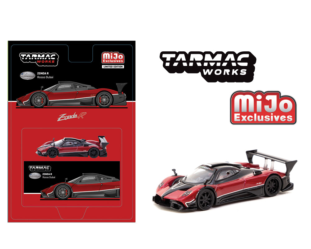 Tarmac Works Zonda R 1:64 - Rosso Dubai - House of Cars Virginia
