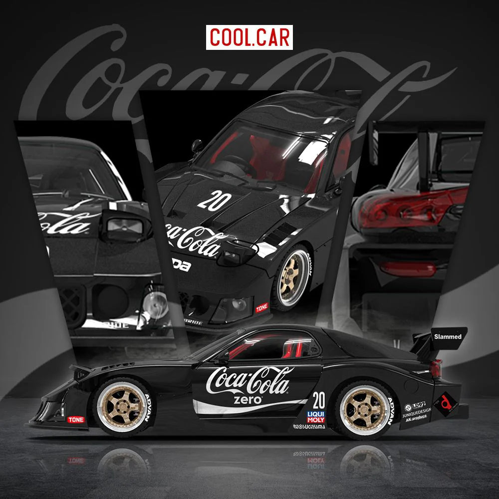 Cool.Car 1:64 Coca-Cola Zero LBWK Super Silhouette RX7 FD