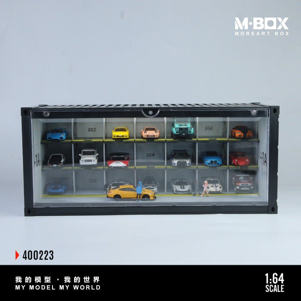 (Preorder) MBOX 1/64 Container Automated Parking System (model MB400223) - House of Cars Virginia