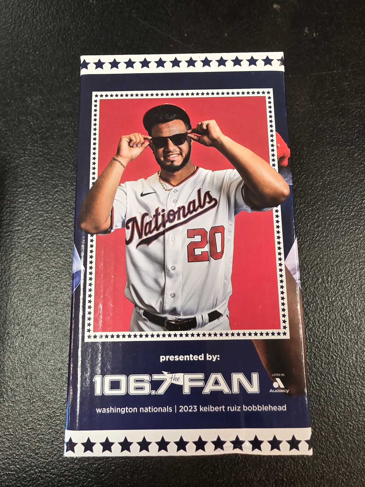 2023 Nationals KEIBERT RUIZ Rookie Bobblehead WASHINGTON BOBBLE Sep 2023 HOT SGA