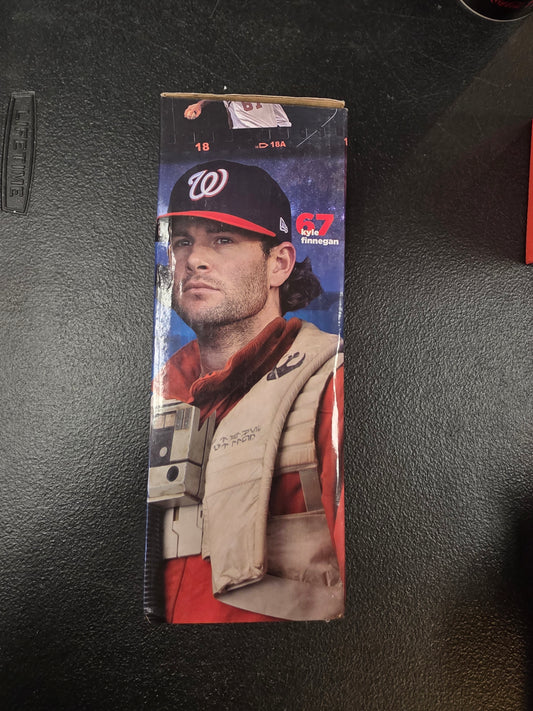 Washington Nationals Kyle Finnegan 2024 Star Wars Bobblehead - House of Cars Virginia