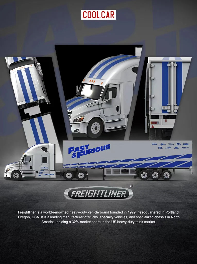 Cool.Car 1:64 Freightliner Cascadia - Fast & Furious