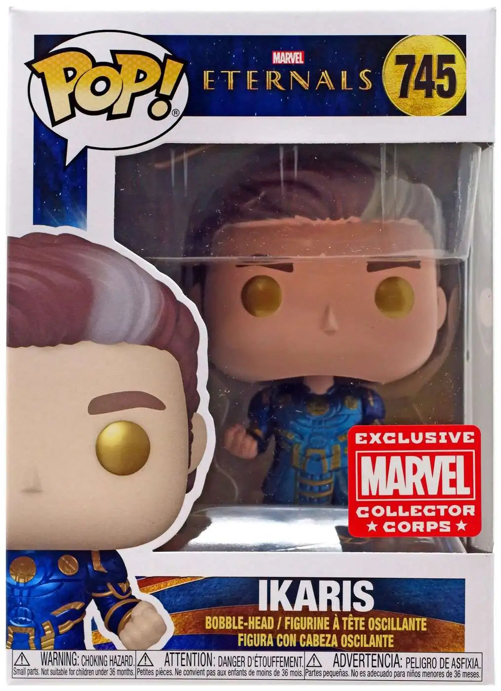 Funko POP! Marvel: Eternals - Ikaris Marvel Collector Corps Exclusive #745