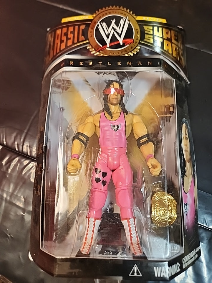 WWE Best of Classic Superstars Bret Hit Man Hart Action Figure - House of Cars Virginia
