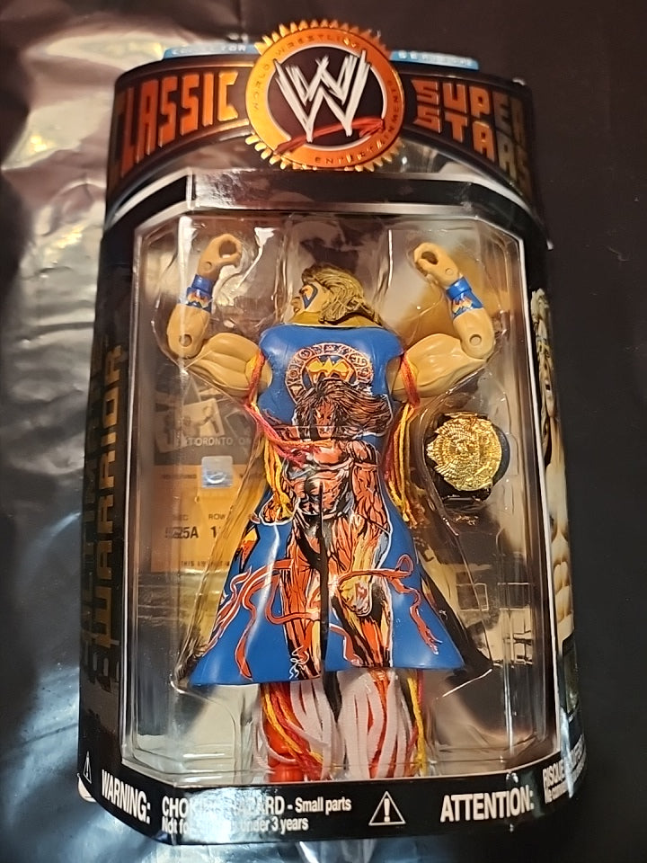 WWE Classic Superstars 7'' ULTIMATE WARRIOR Collector Series #12 Jakks New - House of Cars Virginia