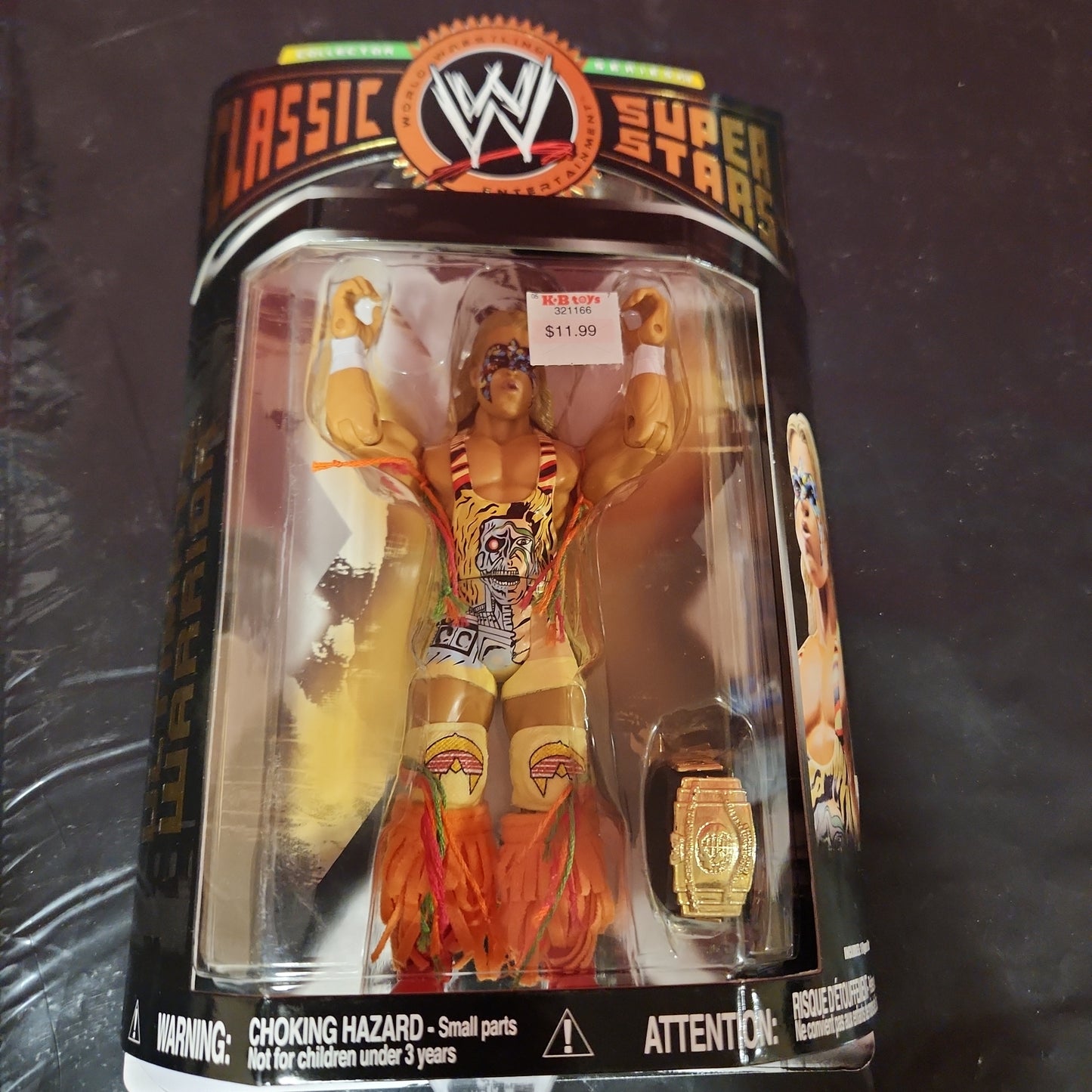 WWE Jakks Classic Superstars Series #14 Ultimate Warrior Figure Factory Sealed! - House of Cars Virginia