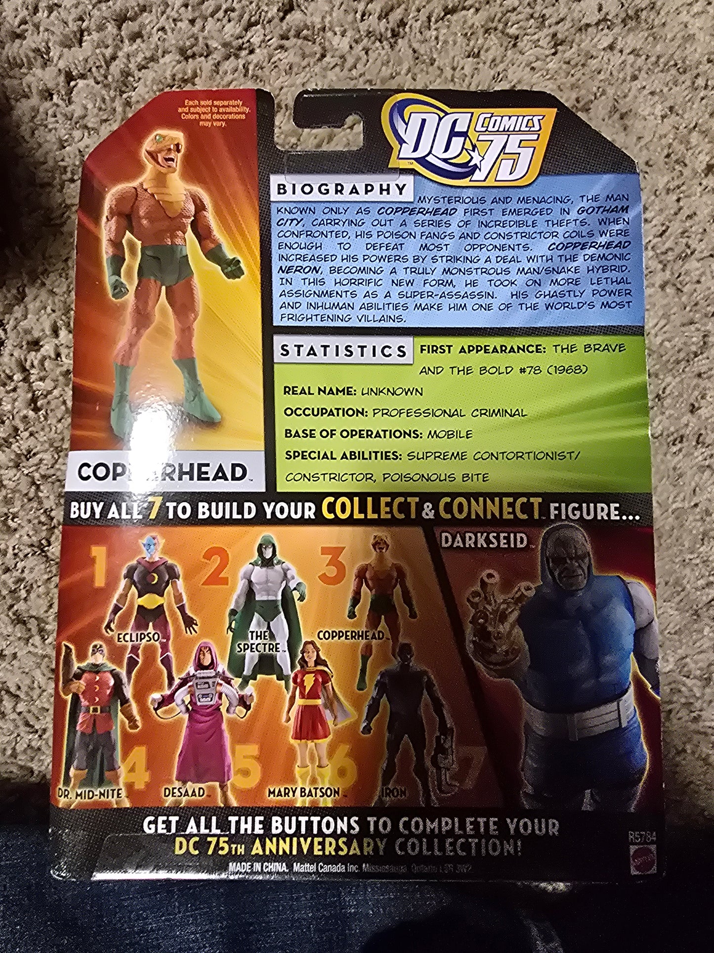 DC Universe Classics Copperhead - House of Cars Virginia