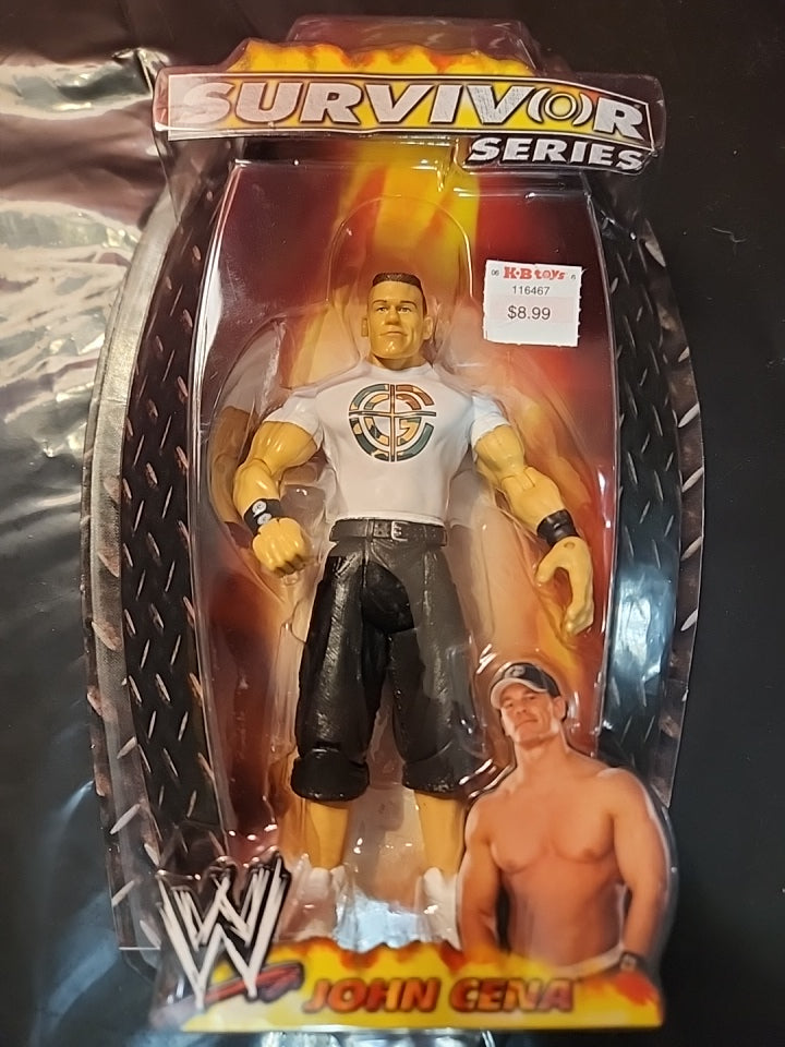 JOHN CENA WWE Jakks Ruthless Aggression Survivor PPV 11 Action Figure Wear - House of Cars Virginia