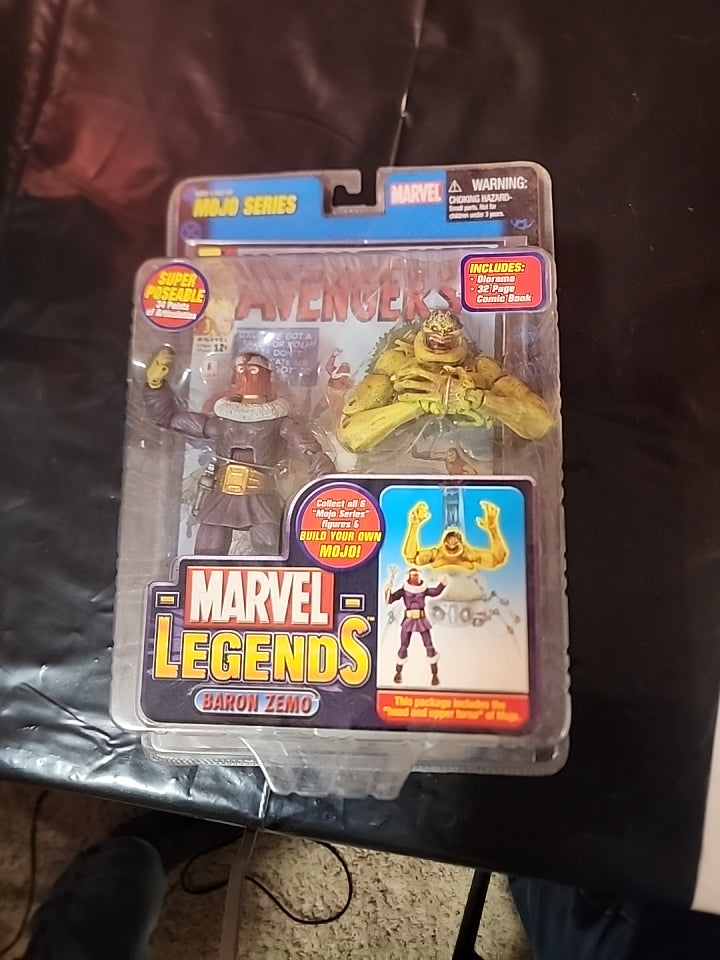 MARVEL LEGENDS 14 Mojo Series BARON ZEMO CHASE VARIANT ACTION FIGURE MOC - House of Cars Virginia